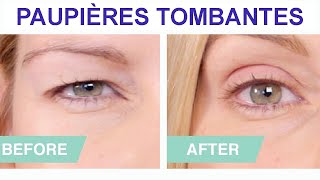 PAUPIÈRES TOMBANTES SOLUTION MAKEUP [upl. by Eiramit]