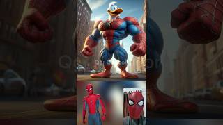 superheroes but muscular donald duck 😱🔥Marvel amp DCAll Characters marvel avengersshortsrobot [upl. by Aubrey]