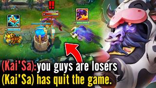 The most BROKEN bot lane in League of Legends WE MADE 2 PEOPLE RAGE QUIT [upl. by Alyakim727]