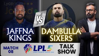 LPL 2024  Jaffna Kings vs Dambulla Sixers [upl. by Nanah]