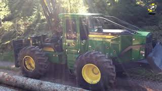 groupe payant demo débusqueur john deere [upl. by Xad]