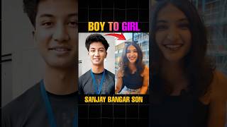 Sanjay Bangar का Beta बना Ladki 🤯 Aryan Bangar Became Anaya Bangar shorts [upl. by Jaime992]