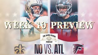 Saints vs Falcons Week 10 Preview [upl. by Lorenz411]