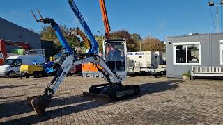 Wacker Neuson 2404RD 2011 met nivelleersysteem machine kan op berghelling draaien mountain proof [upl. by Maribeth554]