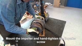 How to Replace the Impeller on Flygt N 3085 amp N 3102 Pumps with Nimpeller [upl. by Kerin674]