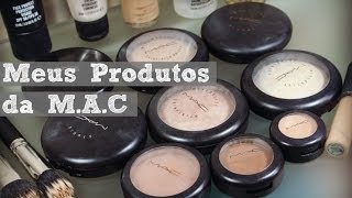 Meus Produtos da MAC  O que compraria de novo [upl. by Macleod]