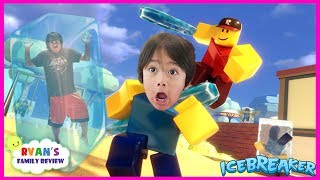 ROBLOX Ice Breaker Summer Games 2017 Lets Play with Ryans Family Review [upl. by Erikson]