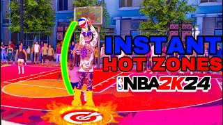 FASTEST WAY TO GET ALL HOTLETHAL ZONES IN NBA 2K24 BEST METHOD [upl. by Nafis]