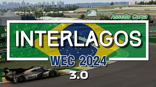 Interlagos WEC 2024  Extension 30  Assetto Corsa [upl. by Walter]