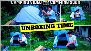 quotBest Camping Tent 2024 Top Picks for Every Adventurequot Unboxing  Budget friendly 📸kapilchandvlog 🎥 [upl. by Calisa]