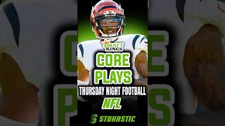 Draftkings NFL DFS Core Plays Thursday Night Football 11724  NFL DFS Picks Week 10 [upl. by Noed641]