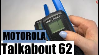 Рация Motorola Talkabout T62 BLUE [upl. by Gide625]