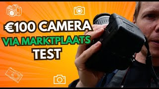 Camera via marktplaats onder de 100 euro testen [upl. by Vern]