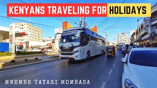 Mwembe Tayari Where to get Longdistance buses in Mombasa [upl. by Ahern397]