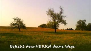 Befiehl dem HERRN deine Wege aus Psalm 3719  Lied von jubs Psalter amp Harfe [upl. by Adyol]