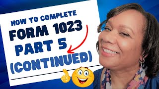 Ep 17 How to Complete Form 1023 Part V StepbyStep Guide Continued [upl. by Devine]