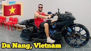 A day in the life in Da Nang Vietnam  Motorbikes Hotel and Budget Apartment [upl. by Luby680]