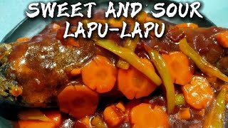 SWEET AND SOUR LAPU  LAPU RECIPE  EASY TO COOK SWEET AND SOUR LAPULAPU [upl. by Mount]