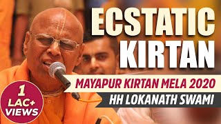 Ecstatic Kirtan  HH Lokanath Swami Maharaj  Mayapur Kirtan Mela 2020 [upl. by Clerc]