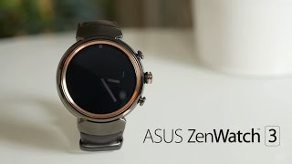 Meet the ZenWatch 3  ASUS [upl. by Huesman]