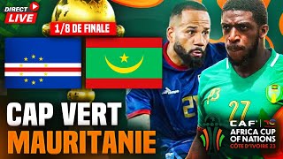 🔴🇨🇻🇲🇷 CAP VERT  MAURITANIE  🏆18 EME FINALE can 2024  LE CAP VER ENCHAINE [upl. by Attennod]