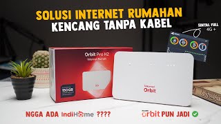 WIFI MURAH MERIAH TANPA KABEL  DENGAN ORBIT PRO H2 [upl. by Idieh]