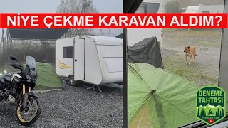 Çekme Karavan Aldım Motosikletle Gezmeyi Bırakıyor muyum [upl. by Nedlog]