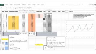 Forecasting Techniques Trend and SeasonalityCorrected Winters Method [upl. by Ntsuj]