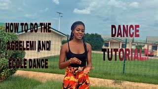 HOW TO DO THE ECOLE AND AGBELEMI DANCE IN 5 MINS Dance Tutorial  FALLY IPUPA AND DANCEGODLLOYD [upl. by Gipps709]