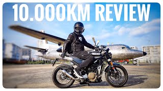 Husqvarna Svartpilen 401  10000km Review  Deutsch [upl. by Aicilegna]