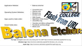 Flash operating system from URL  Balena Etcher [upl. by Etnemelc]