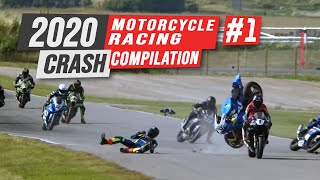 2020 Motorcycle Racing Crash Compilation 1 [upl. by Pasol]