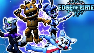 THE SEQUEL TO FNAF WORLD ADVENTURE  FNAF WORLD EDGE OF TIME PART 1 [upl. by Euqinahc]