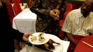 World Famous Peking Duck Lettuce Wrap 2 Courses  Authentic Chinese Food [upl. by Keverne]