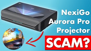 NexiGo Aurora Pro Projector Review  Legit or Scam [upl. by Eirb]