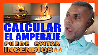 COMO CALCULAR EL AMPERAJE  Evita Accidente 💡💡💡 [upl. by Kcireddor]