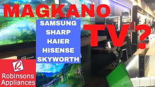 Magkano TV sa Robinsons Appliances [upl. by Alberta18]