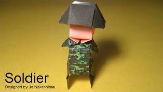 Origami Soldier Jo Nakashima [upl. by Anelhtac]