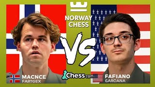 MAGNUS VS CARUANA  Norway Chess 2024  May 30 2024  chesscom [upl. by Enitsuga]