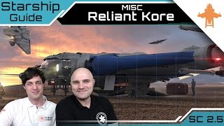 Star Citizen  MISC Reliant Kore  Ship Guide DeutschGerman [upl. by Kenaz]