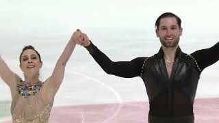 Deanna StellatoDudek  Maxime Deschamps オータムクラシック2023 Short Program ステラートデュデク  デシャン [upl. by Enamart]