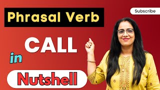 Call Phrasal Verb in 3 Minutes  English With Rani Maam [upl. by Heinrike1]