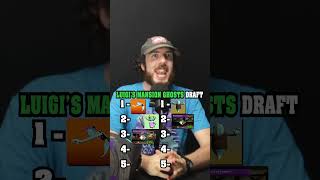 Drafting Luigis Spookiest Ghosts nintendo draft shorts [upl. by Ynahirb]