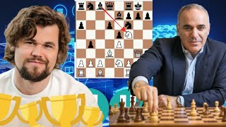 King Kasparov vs Magnus Carlsen 141 [upl. by Pas53]