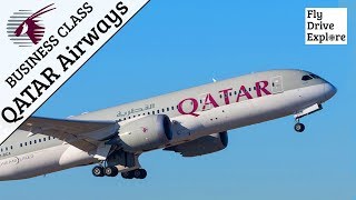 Qatar Airways Business Class  Cardiff Airport To Doha Qatar [upl. by Fanestil287]