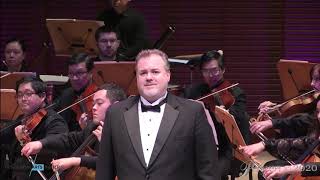 Scott Dunn conducting Puccini quotE lucevan le stellequot from Tosca with Bruce Sledge tenor [upl. by Ashbaugh]