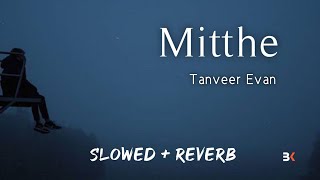 Mitthe  Tanveer Evan Slowed  Reverb  BK SLOWED MUSIC 20 [upl. by Allison]