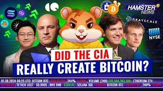 Tucker Carlsons CIA Bitcoin theory Vitaliks vision for Ethereum altcoin season ⚡️ Hamster News [upl. by Trixi]