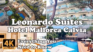 Leonardo Suites Hotel Mallorca Calvia Spain Everything You Need to Know in 4K [upl. by Ahsenak999]