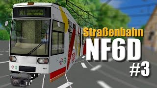 OMSI 2 Straßenbahn NF6D 3  Bei Regen mit Sound [upl. by Aiblis]